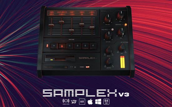 音频效果器插件 BeatSkillz SampleX v3 v1.0.0