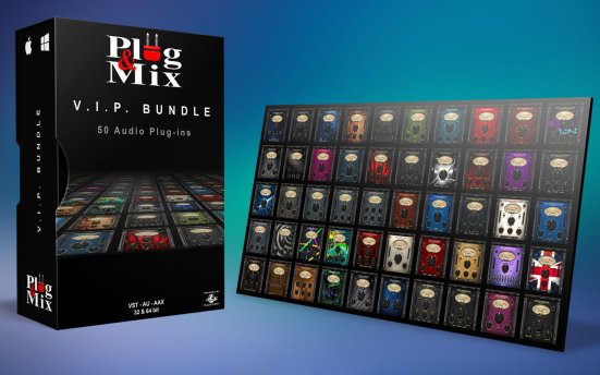 音频效果器插件包 Plug And Mix VIP Bundle V4 v4.0.0 R2R版
