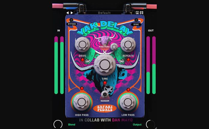 Safari Pedals Yak Delay v1.3.54 音频延迟效果器插件