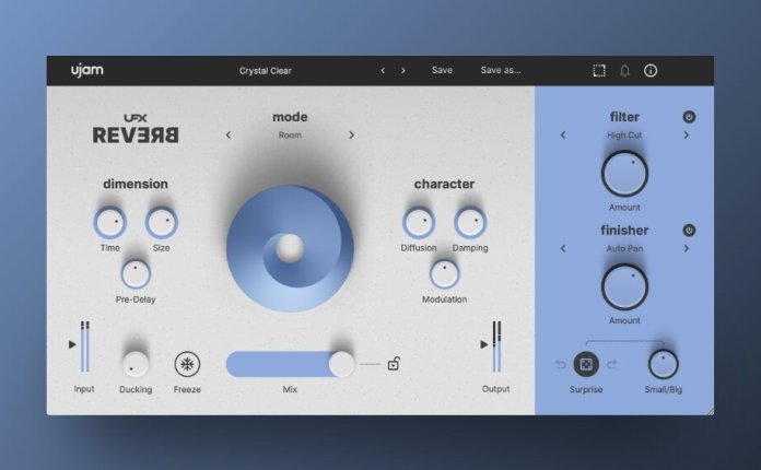 音频混响效果器插件 UJAM UFX Reverb v1.0.0 R2R版