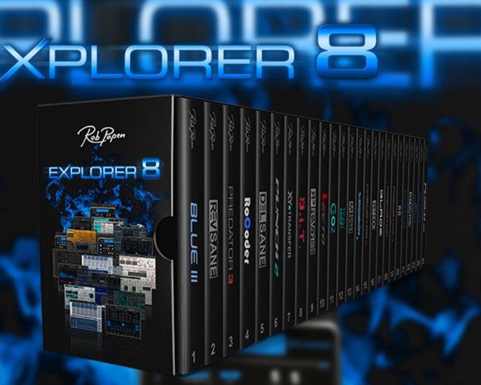 音频合成器效果器插件包 Rob Papen eXplorer v8.0.9 R2R版