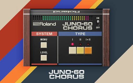 音频立体声合唱效果器 Roland Cloud JUNO-60 CHORUS v1.0.2
