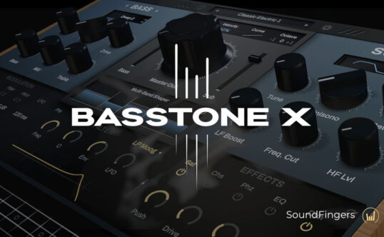 贝斯合成器 SoundFingers BassTone X v1.0.0