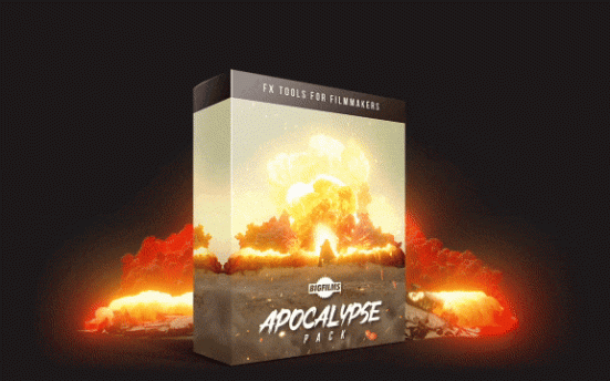 BIGFILMS Apocalypse Pack 核爆龙卷风流星海啸合成特效4K视频素材