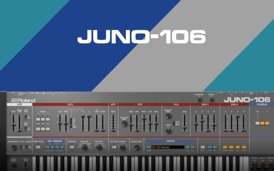 软件合成器 Roland Cloud JUNO-106 v2.0.1 R2R版