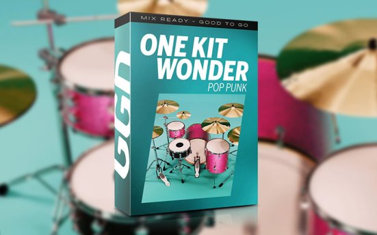 GetGood Drums One Kit Wonder Pop Punk (KONTAKT) 鼓组音源