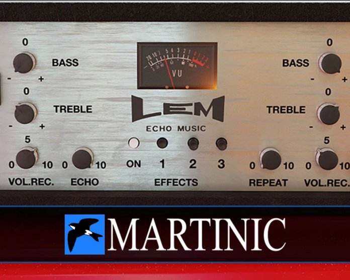 音频磁带延迟效果器 Martinic Lem Echo Music v1.3.0 TCD版