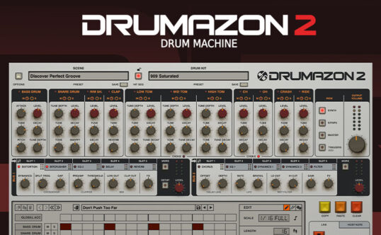 虚拟合成器插件 D16 Group Drumazon 2 v2.0.0