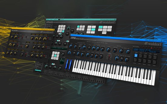 音频合成器效果器插件包 Waldorf Waldorf Edition 2 v2.3.1 R2R版