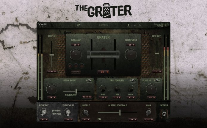 音频压缩器插件 Yum Audio The Grater v1.1.5 R2R版