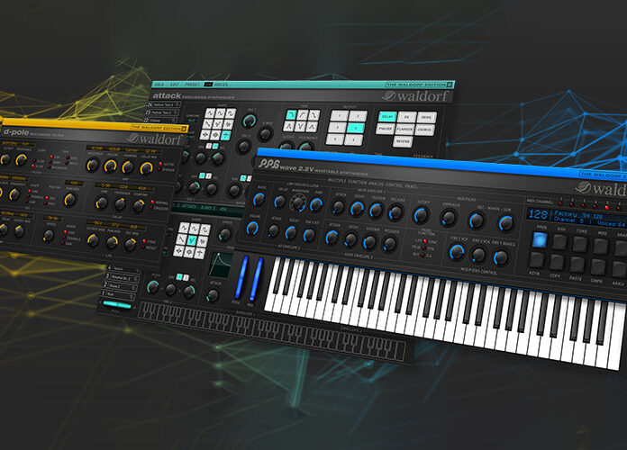 音频合成器效果器插件包 Waldorf Waldorf Edition 2 v2.3.1 R2R版