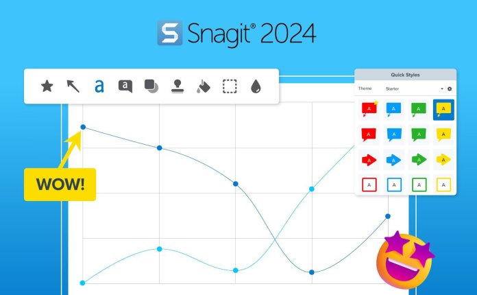 屏幕截图录制工具 TechSmith Snagit v24.2.4 Build 3892 汉化版