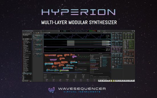 多层模块化合成器 Wavesequencer Hyperion v1.65