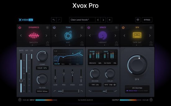 终极人声混音套件 Nuro Audio Xvox Pro v1.0.4
