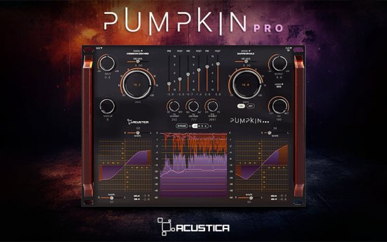 音频均衡器插件 Acustica Audio Pumpkin Pro 2023 R2R版