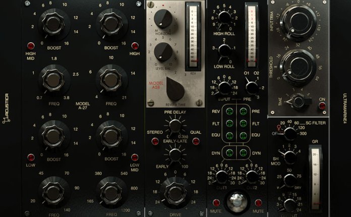 音频效果器插件包 Acustica Audio Ultramarine 4 2023 R2R版