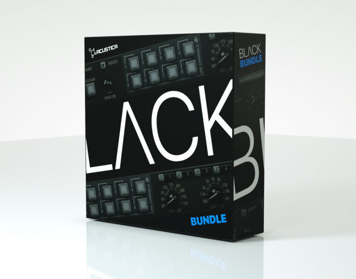 音频前置放大器插件包 Acustica Audio Black Bundle 2023 R2R版