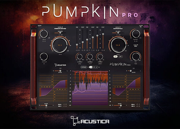 音频均衡器插件 Acustica Audio Pumpkin Pro 2023 R2R版