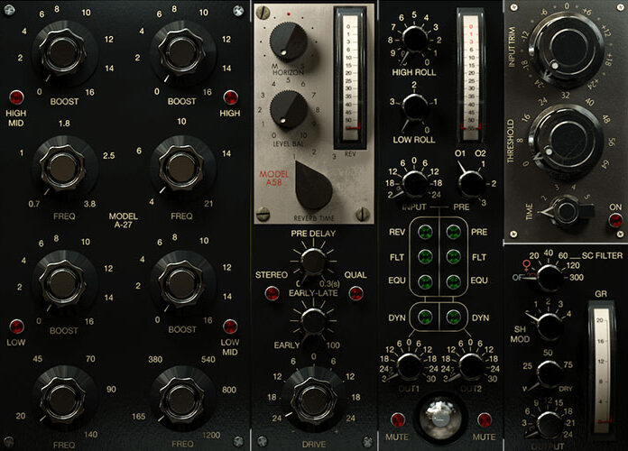 音频效果器插件包 Acustica Audio Ultramarine 4 2023 R2R版