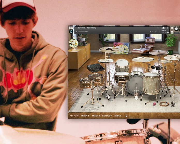 MixWave Turnstile Daniel Fang (KONTAKT) 旋转门丹尼尔•方鼓组音源