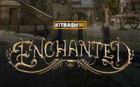 Kitbash3D Enchanted 魔法王国城堡村庄场景3D模型