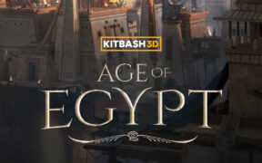Kitbash3D Age of Egypt 古埃及金字塔建筑场景3D模型