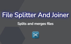 【正版限免】Vovsoft File Splitter And Joiner 文件快速分割连接工具