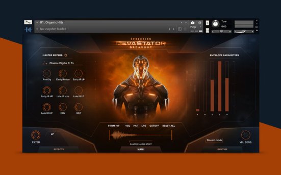 Keepforest Evolution Devastator Breakout Pro (KONTAKT) 电影视频游戏低音氛围音源