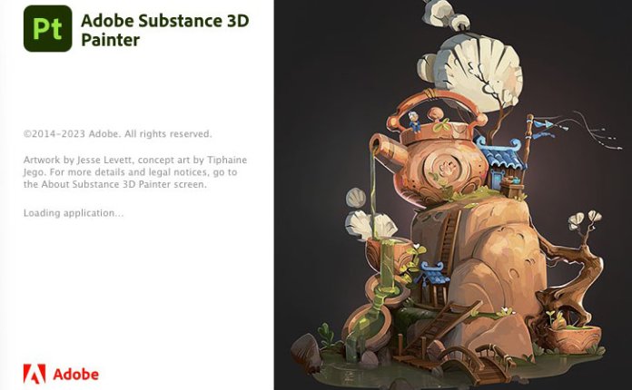 【Pt】Adobe Substance 3D Painter v10.1.2.4105 3D纹理材质制作软件