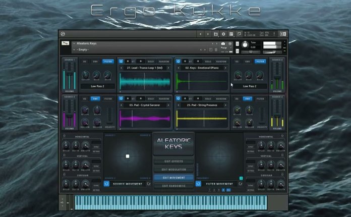 Ergo Kukke Aleatoric Keys (KONTAKT) 电影氛围铺底合成音源