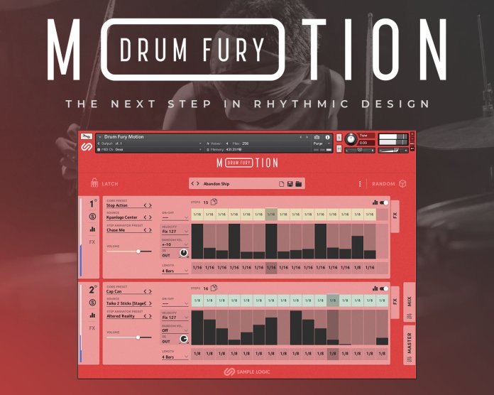 Sample Logic Drum Fury Motion (KONTAKT) 多重采样打击乐器音源