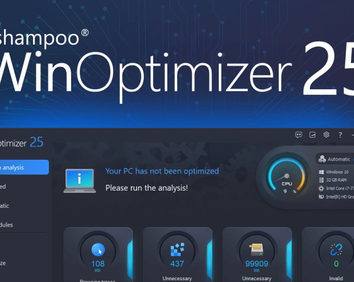 【正版限免】Ashampoo WinOptimizer 25 阿香婆系统清理优化工具