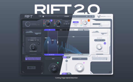 极具创意的多效果音频插件 Minimal Audio Rift v2.1.3r1