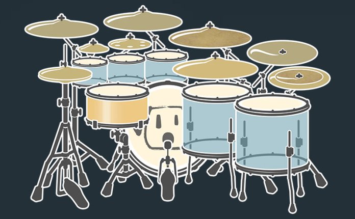 Robot Dog Drums Rock v1.0.0 (KONTAKT) 摇滚鼓组音源