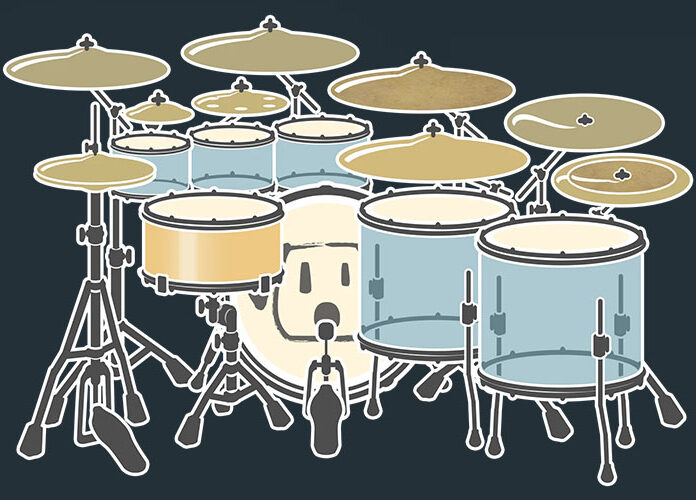 Robot Dog Drums Rock v1.0.0 (KONTAKT) 摇滚鼓组音源