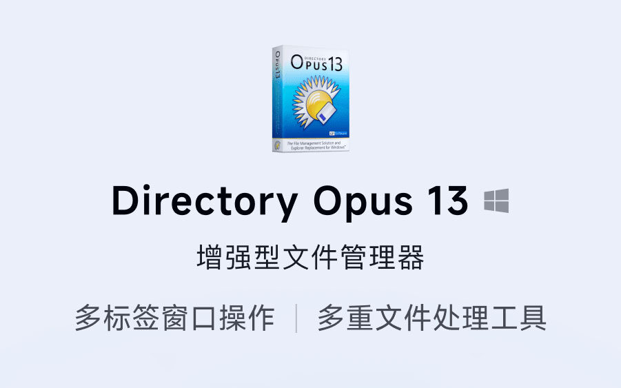 Directory Opus 13 Pro 专业版文件管理工具软件[<b style="color:#ff0000">专享特惠</b>]