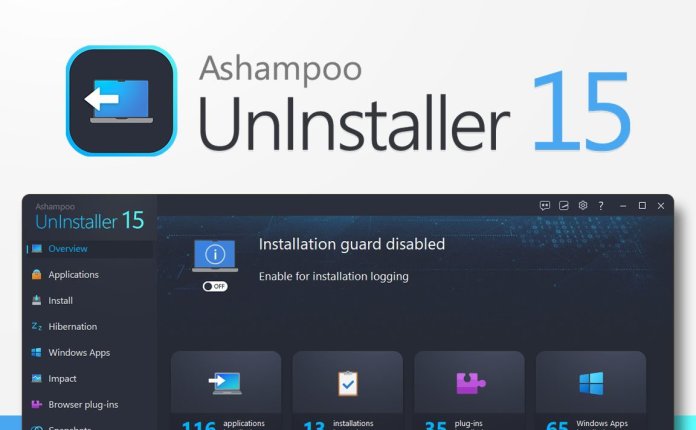 阿香婆软件卸载工具 Ashampoo UnInstaller v15.00.22 便携版