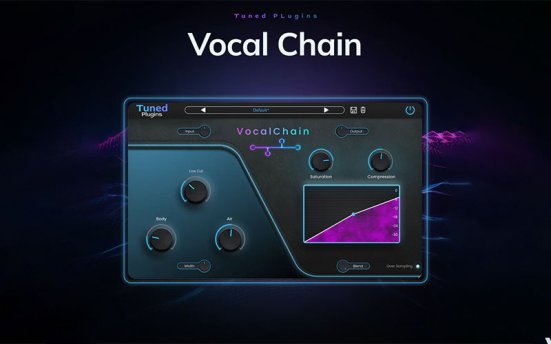 人声处理插件 Tuned Plugins Vocal Chain v1.0.32 BUBBiX版