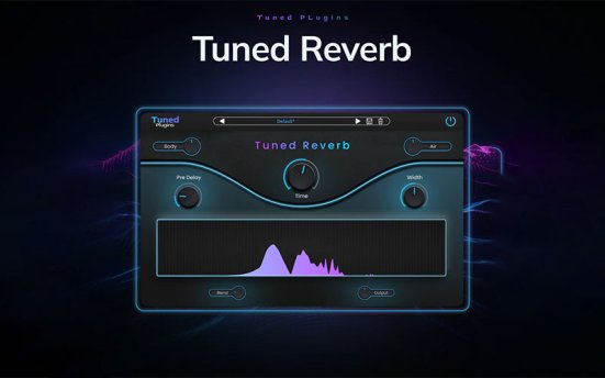 人声混响插件 Tuned Plugins Tuned Reverb v1.0.32 BUBBiX版