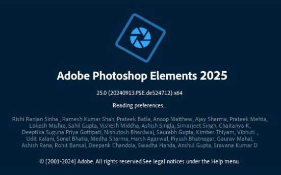 图像处理工具 Adobe Photoshop Elements 2025 v25.2.0.148 m0nkrus版