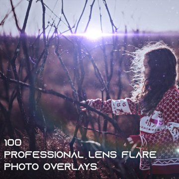 Eldamar Studio 100 Professional Lens Flare Overlays 100个专业镜头光晕叠加素材合集正版激活码【限时免费】