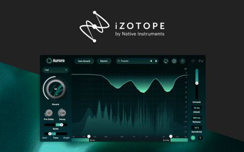 音频智能混响插件 iZotope Aurora v1.0.0