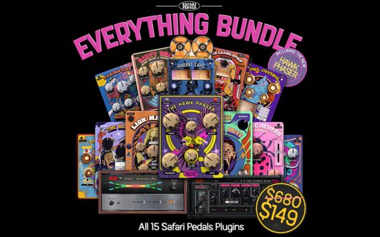 音频效果器插件包 Safari Pedals Everything Bundle v2025.04.23 R2R版