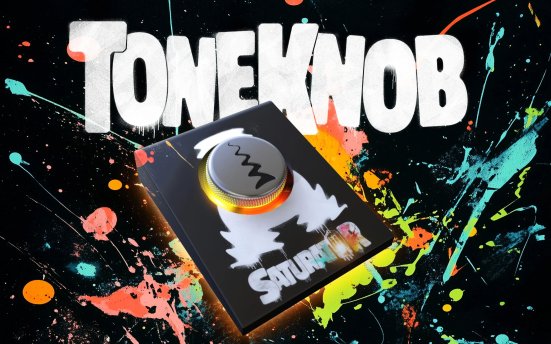 音频失真饱和插件 Audified ToneKnob Saturator v1.0.0