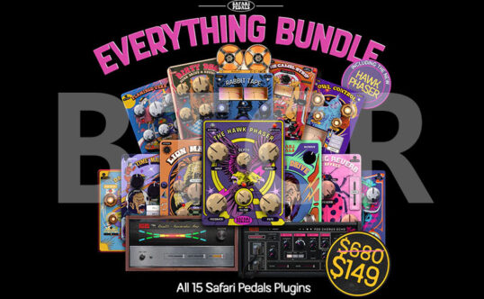 音频效果器插件包 Safari Pedals Everything Bundle v2024.10.14