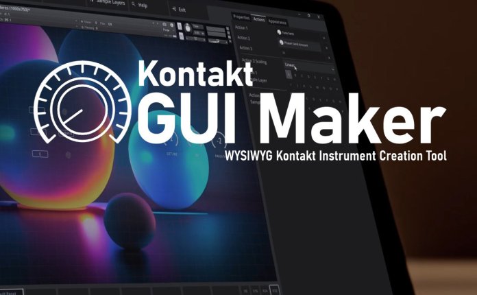 KONTAKT采样器乐器制作软件 Rigid Audio Kontakt GUI Maker v2024.1.0.4 BUBBiX版