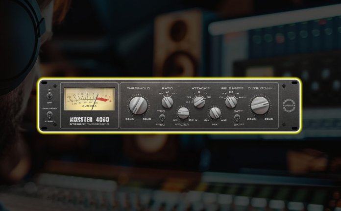 多功能音频总线压缩器插件 Aurora DSP Monster 4000 v1.0.1 BUBBiX版