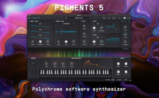 音效合成软件 Arturia Pigments v5.0.4