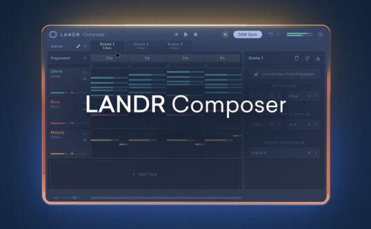 AI编曲制作插件 LANDR LANDR Composer v1.0.11
