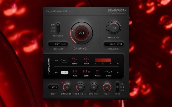 音频动态均衡器插件 Plugin Alliance Brainworx bx_refinement V3 v3.0.0 BUBBiX版